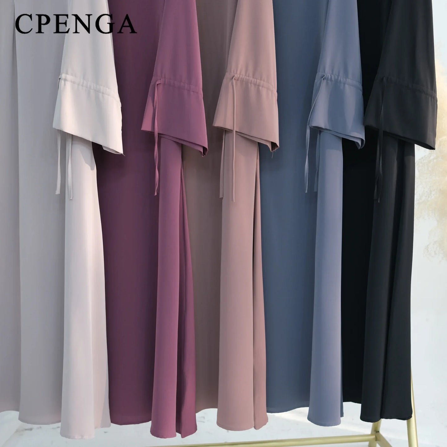 Arabic Muslim Women Modest Dress 2025 Elegant Dubai Plain Abaya Islamic Church Clothing Fashion Loose Turkey Solid Robe