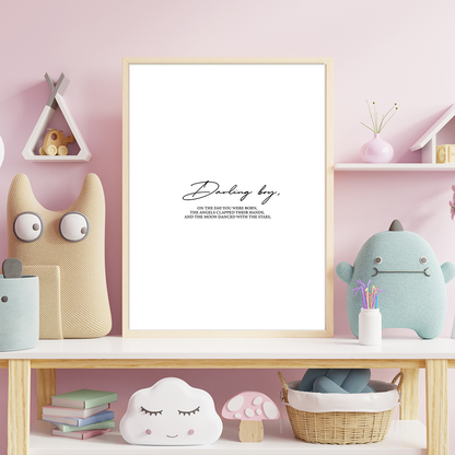 Darling Boy Poster Print-3